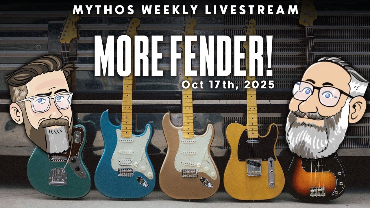 More Fender Guitars! | Mythos Weekly Livestream