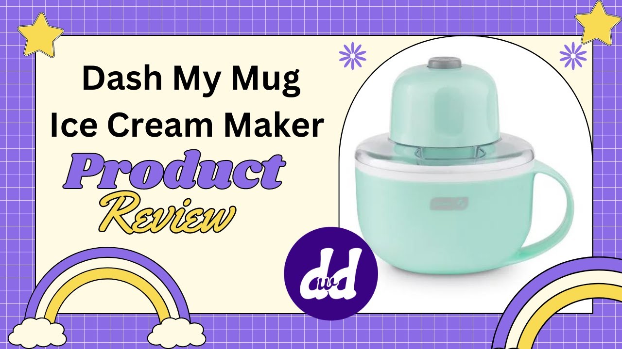 Обзор мороженицы Dash My Mug | Протеиновое мороженое | Мороженое с арахисовым маслом