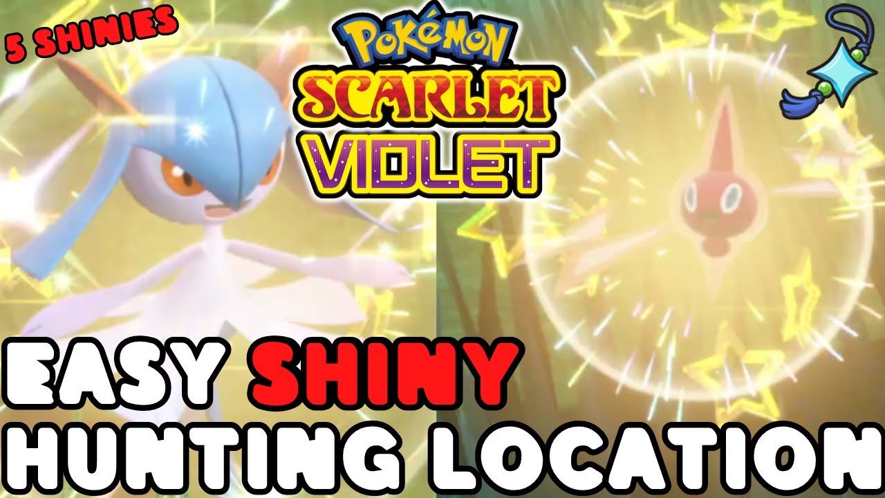 ЛЕГКИЙ SHINY ROTOM и другие подвиги Shiny Hunt для покемонов Скарлет и Вайолет