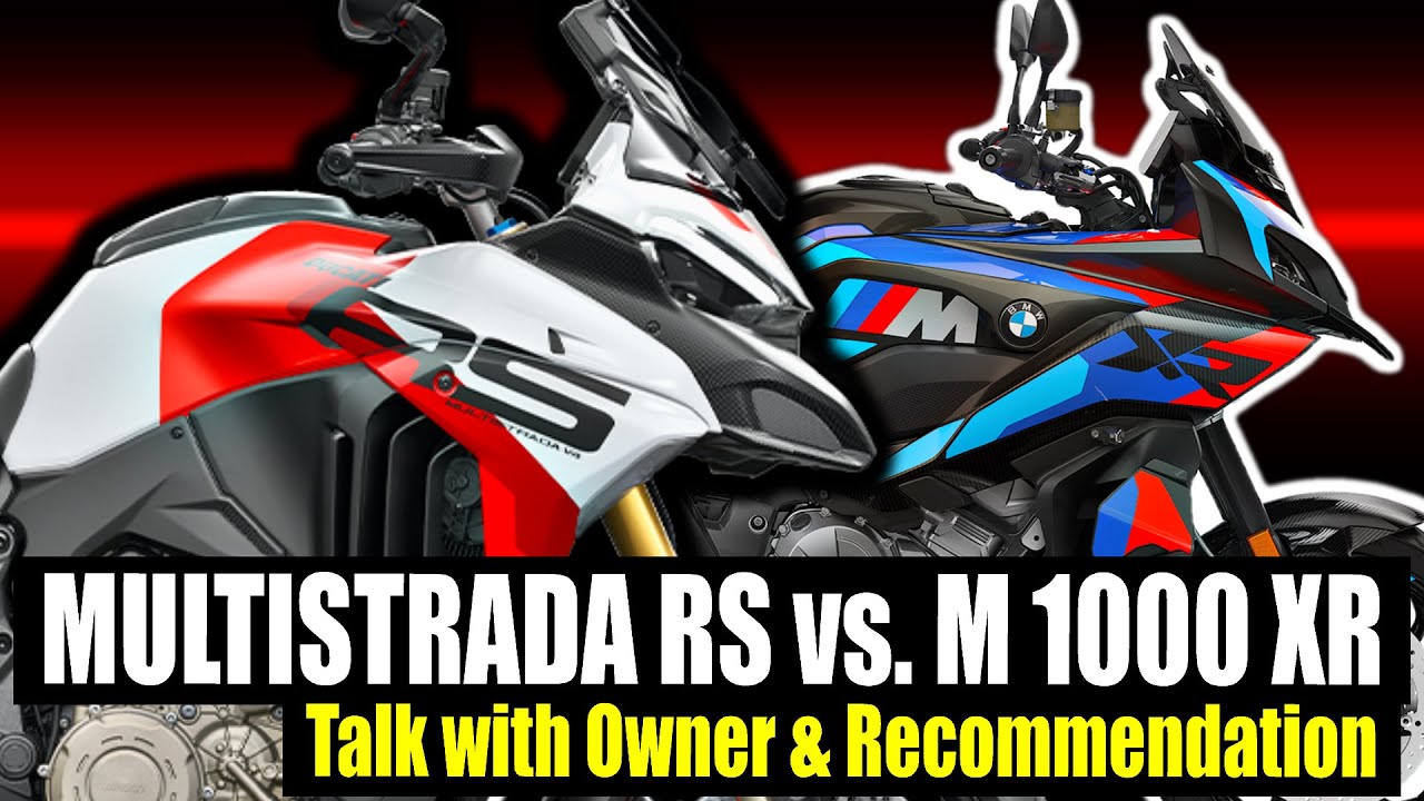 Посмотрите перед покупкой: Ducati Multistrada V4 RS против BMW M 1000 XR: отзывы владельцев после...