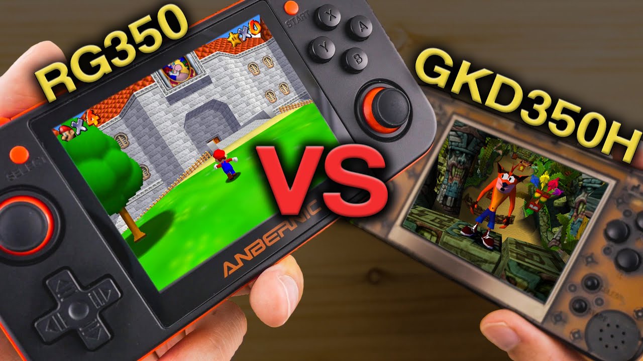 What Retro Handheld is the Best? - Retro Game 350 vs. Game Kiddy 350H