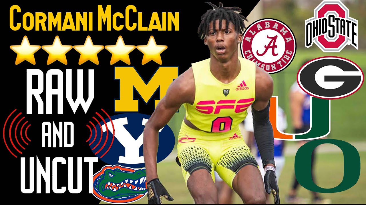 COLORADO COMMIT CORMANI MCCLAIN || Raw & Uncut || Mic'd up 7on7 high school football