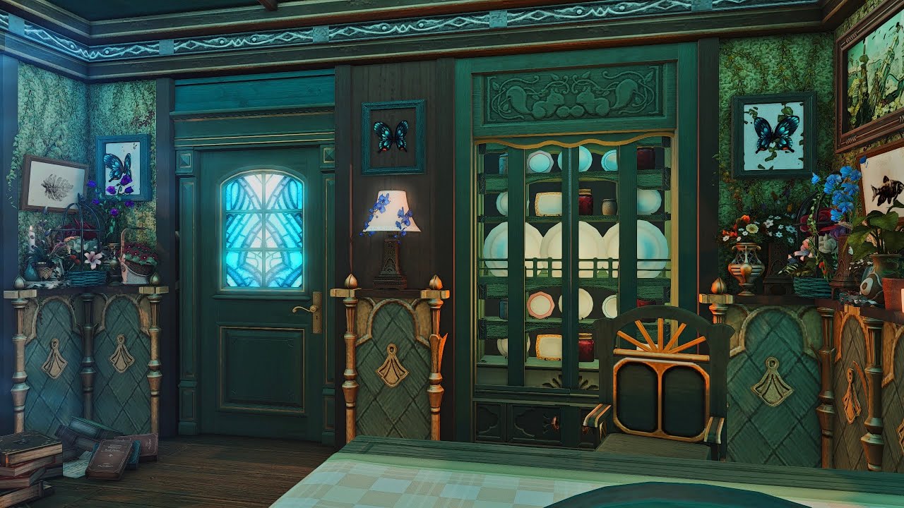 制作ハウス『翠緑の談話室』[S]【FF14housing】