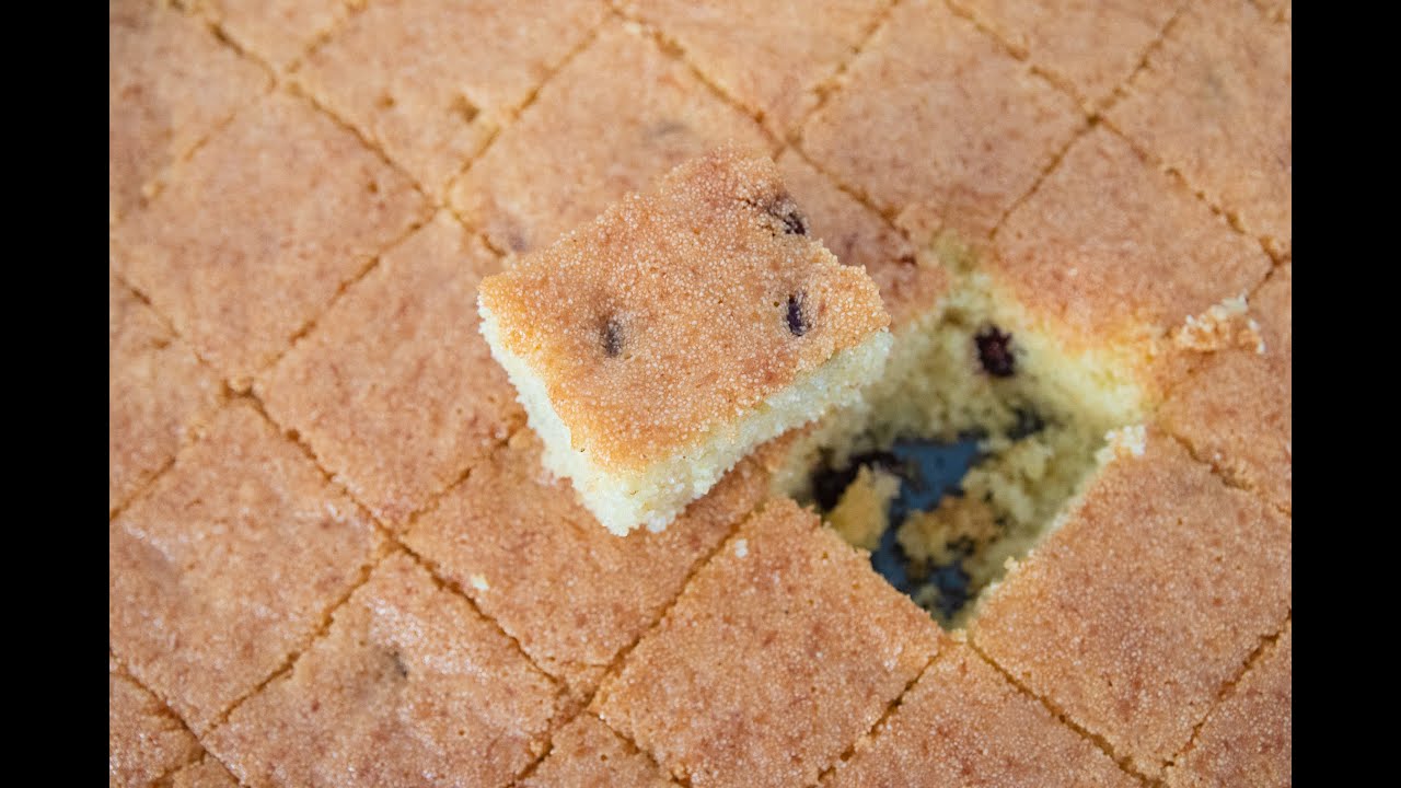 עוגת סולת אורירית לפורים - Semolina cake for Purim