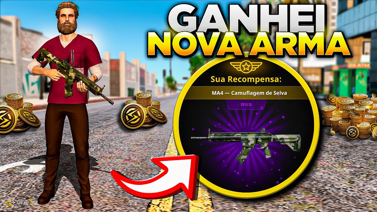 PEGUEI A NOVA ARMA DE EVENTO DO ONE STATE RP