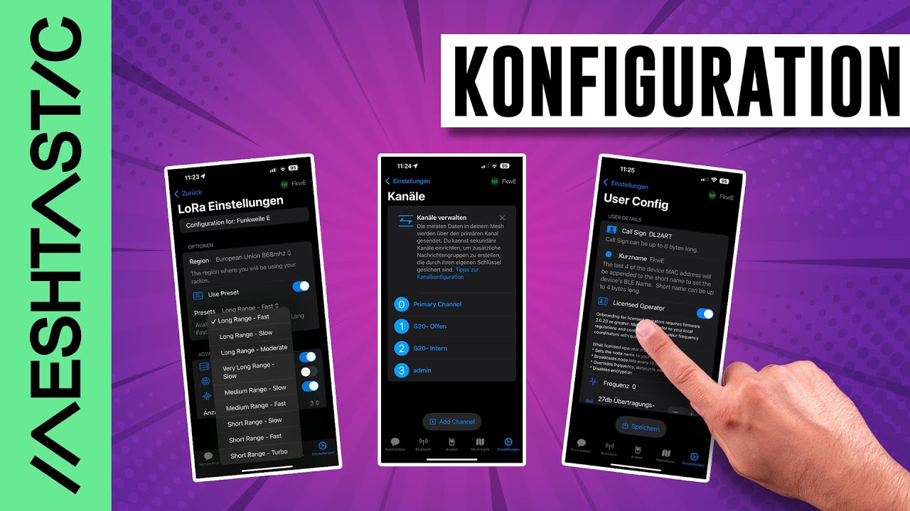 Meshtastic Tutorial 🌐 Alle Node Einstellungen im Detail