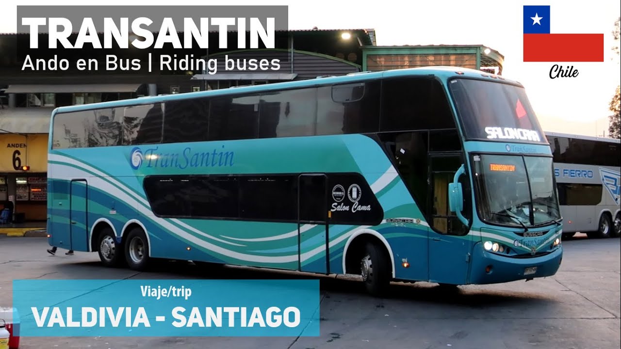 Поездка TRANSANTIN VALDIVIA - SANTIAGO в BUSSCAR PANORAMICO DD Scania BYFD49