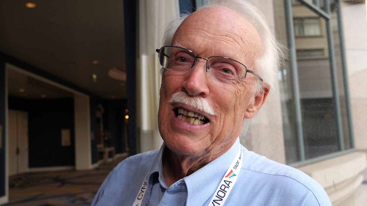 Terry Scheffer, co-inventor of super-twisted-nematic (STN) liquid crystals at Display Week 2019