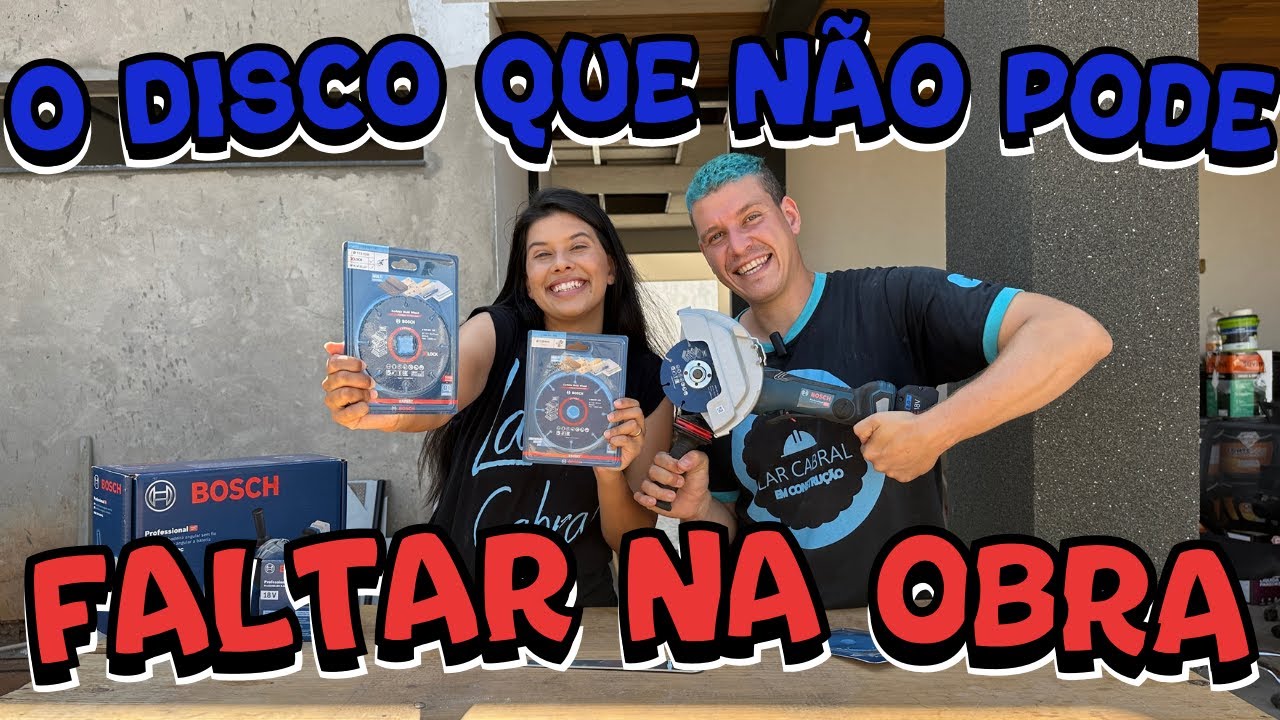 O DISCO QUE NÃO PODE FALTAR NA OBRA!  CARBIDE MULTI WHEEL BOSCH