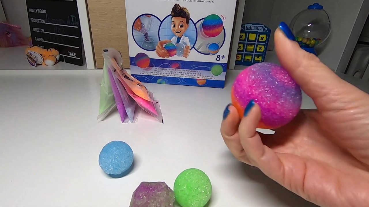 comment faire des balles rebondissantes à la maison👩🏼‍⚕️