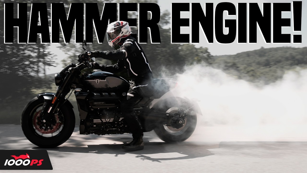 225 NM TORQUE! Triumph Rocket 3 Storm R Test 2024