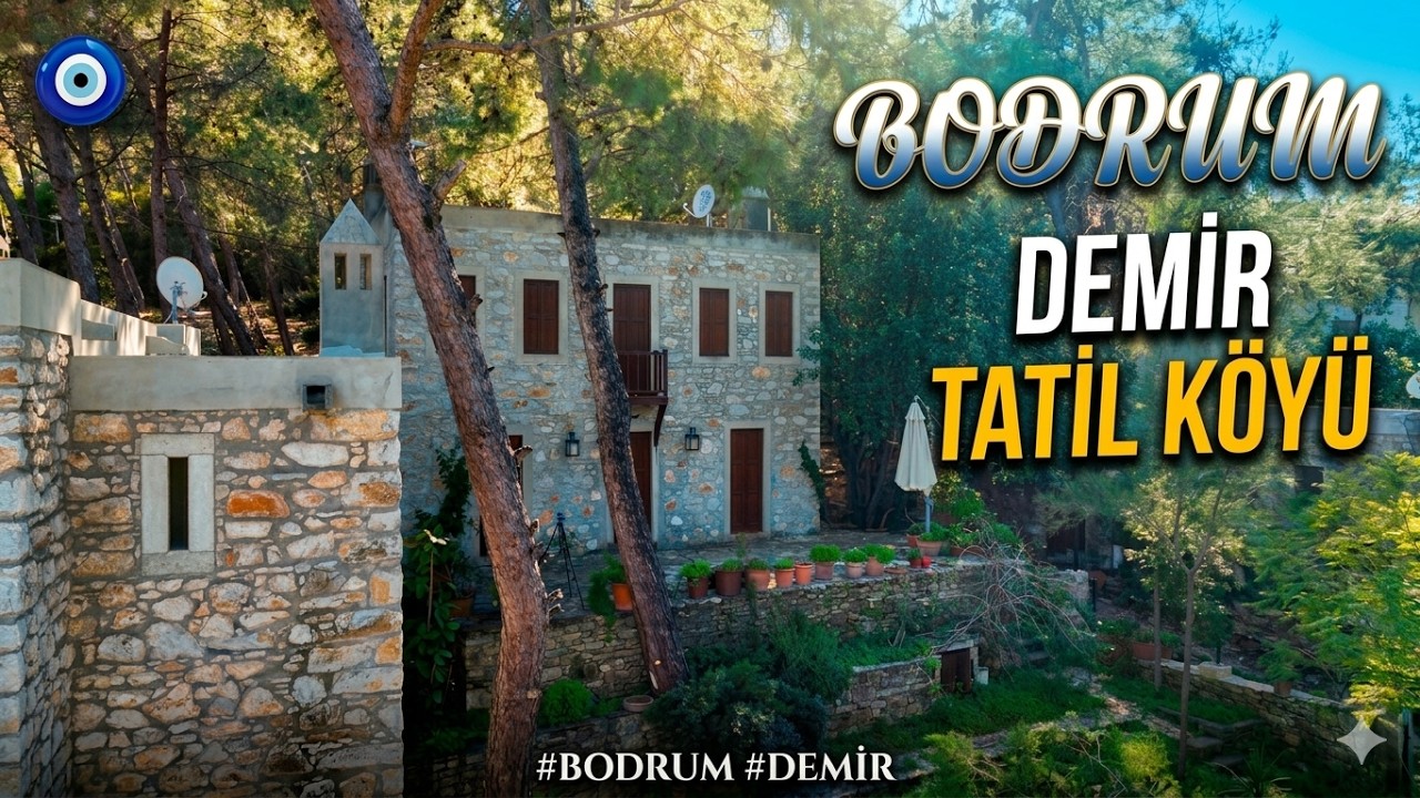 Denize Yakın Orman Evi: Bodrum Torba'da Huzurlu Bir Yaşam