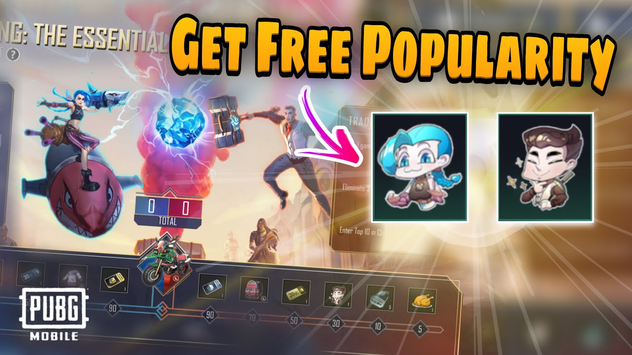 New PUBG MOBILE ARCANE TRADING event | Get Free Popularity +More rewards | PUBG MOBILE