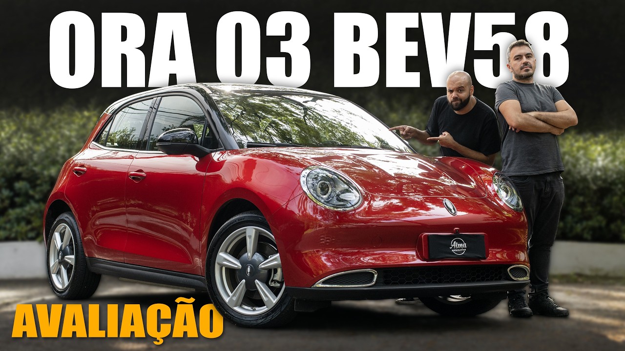 Ora 03 BEV58 2026, o elétrico da GWM com mais autonomia! Melhor que BYD Dolphin?