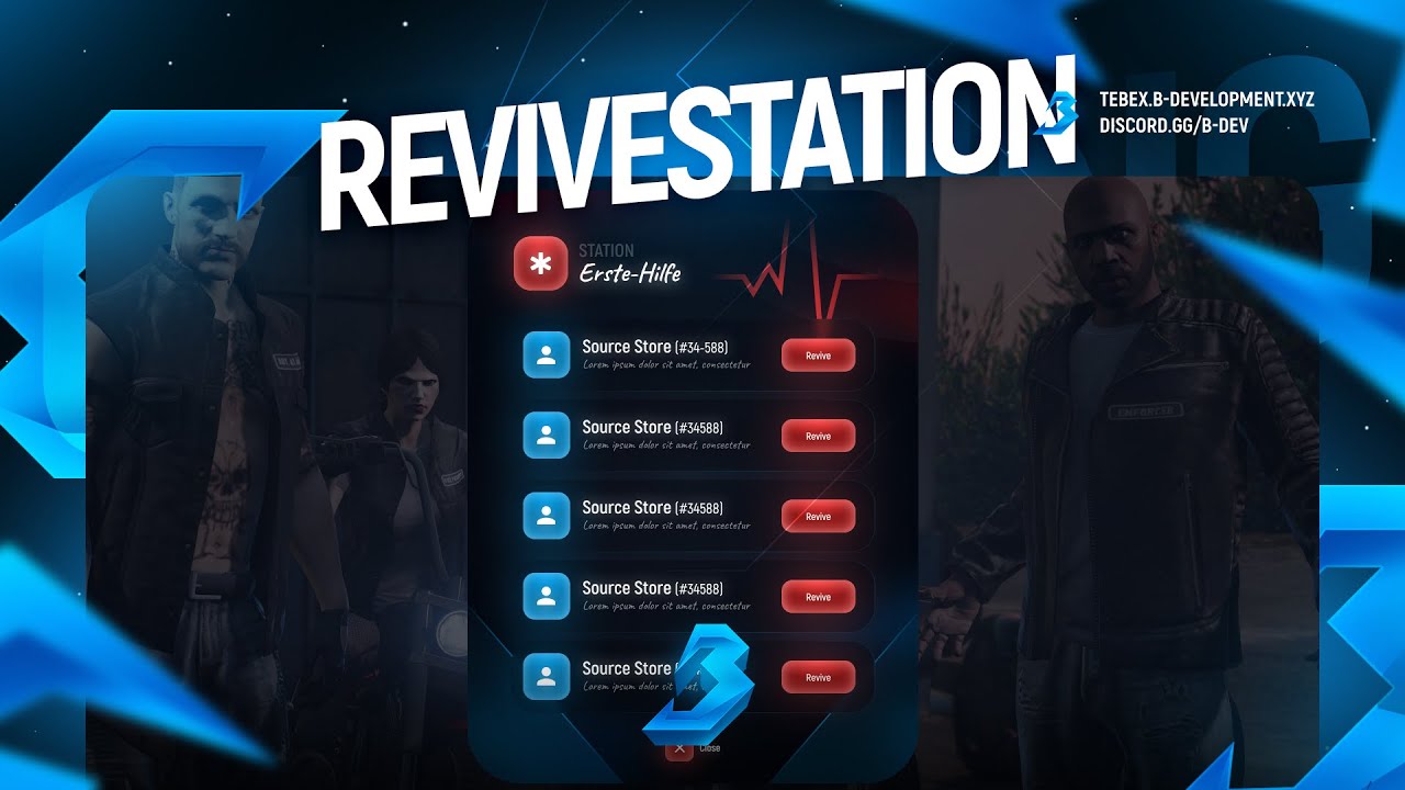 [ESX][FIVEM] Revivestation v2 | Most Advanced Revivestation