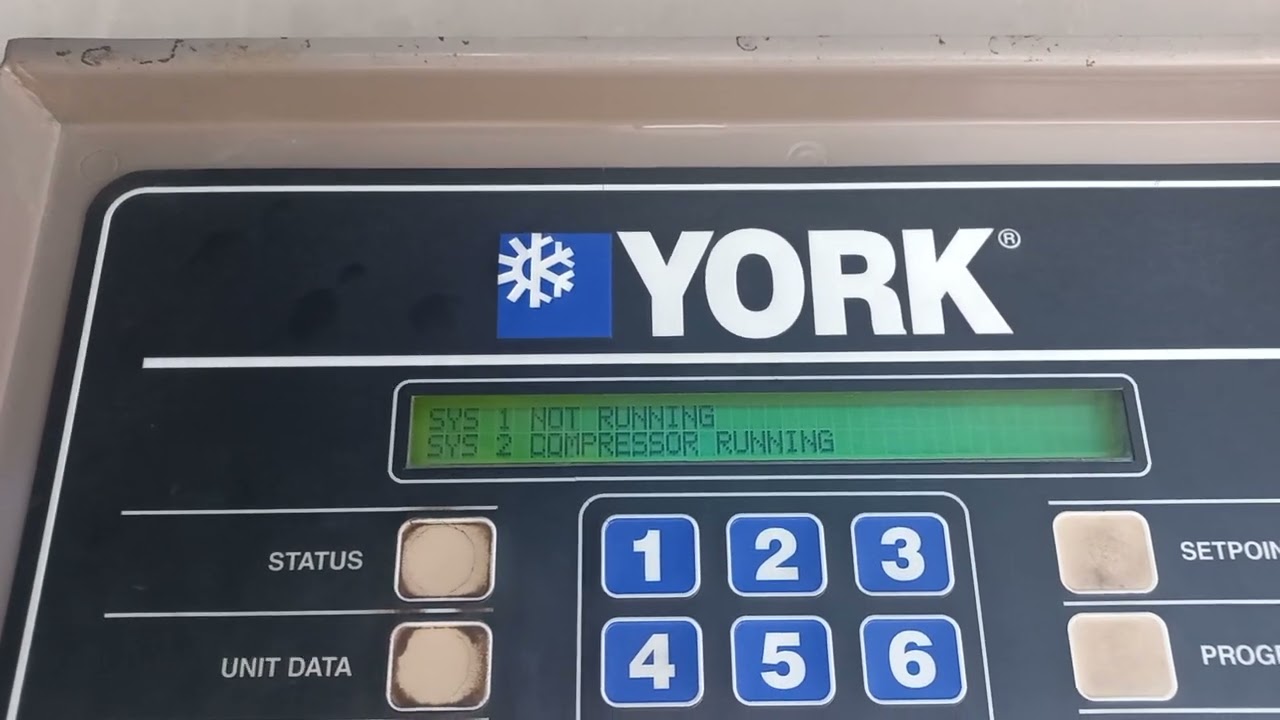 YCIV YORK CHILLIER High  MOTOR CURRENT FAULT and Loaded issue #youtubeshorts