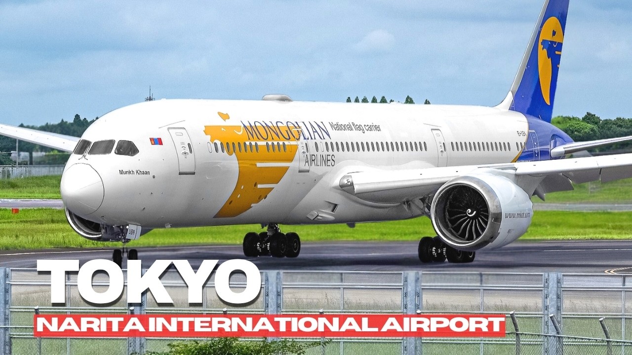 🇯🇵✈️ ВЗЛЕТНО-ПОСАДОЧНАЯ ПОЛОСА СРЕДИ ПОЛЕЙ! Трафик в скрытом мире Нариты (NRT/RJAA)
