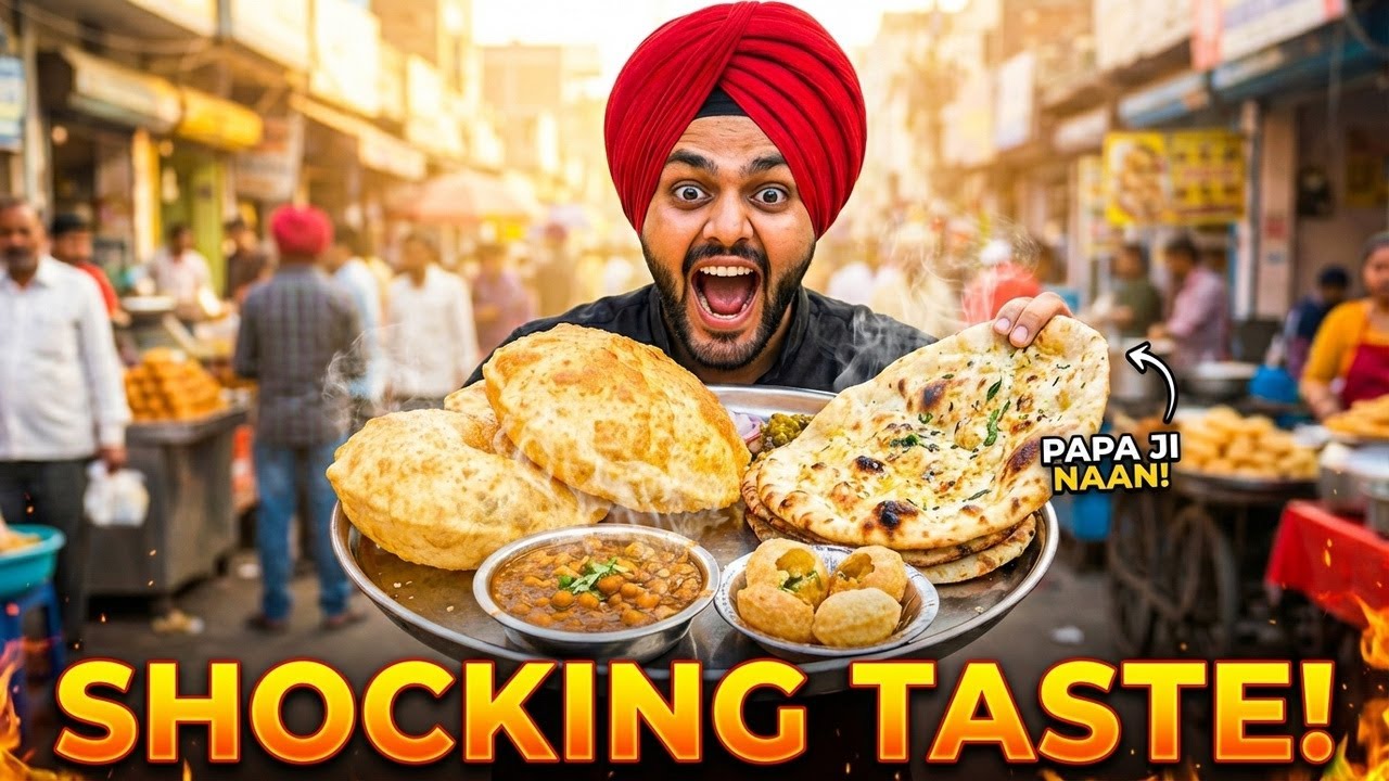 Best Breakfast in Kapurthala | Naan , Chole Bhature , Golgappe , Manchurian | Punjab Street Food