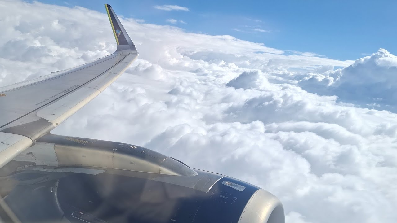 Decolagem de Guarulhos no Airbus A321neo PR-YJB da Azul ✈️ | AD2959 GRU-REC PR-YJB 03/07/2025