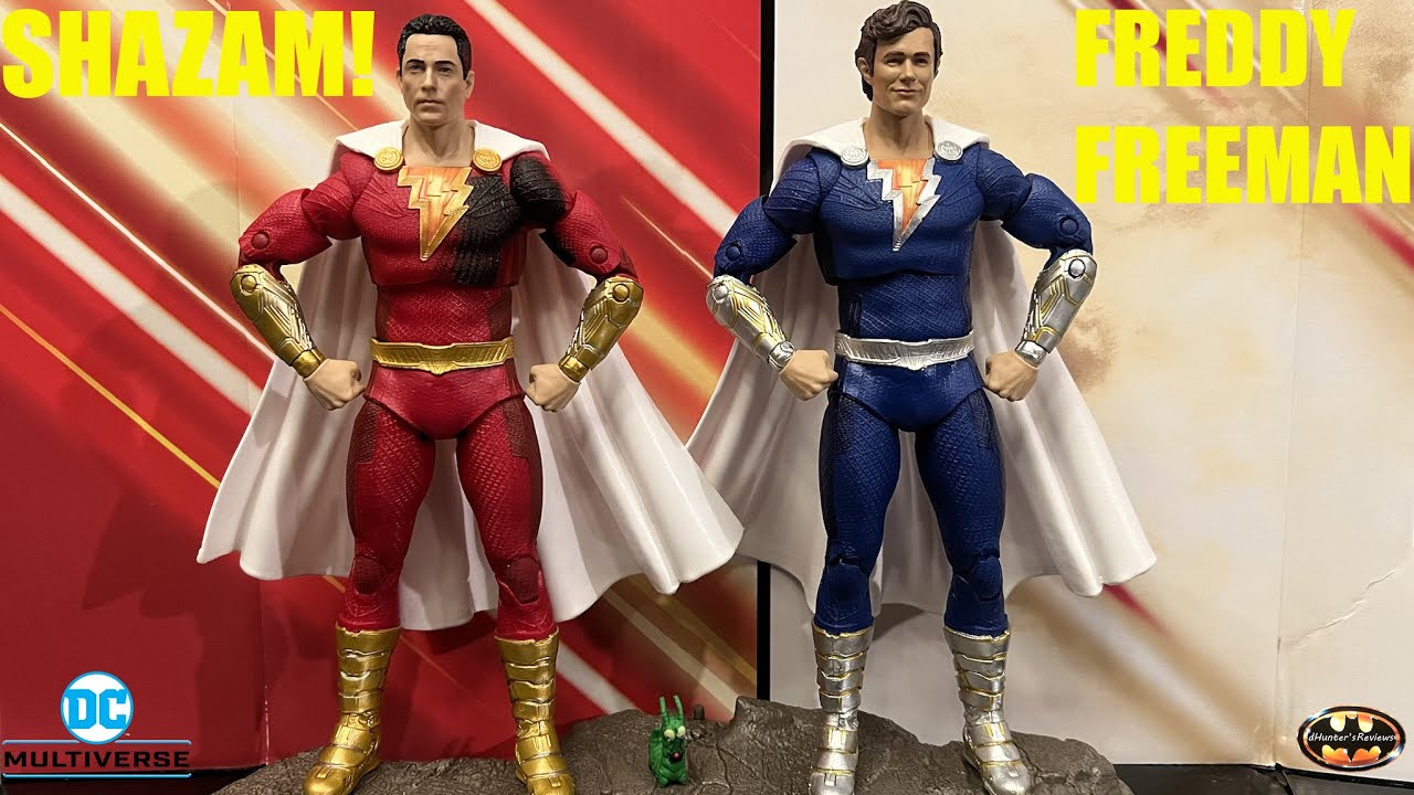 McFarlane DC Multiverse Shazam! & Freddy Freeman Fury Of The Gods 2 Pack Action Figure Review