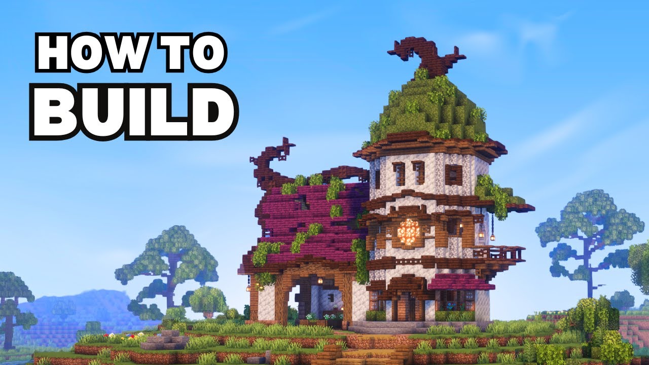 Как построить сказочный домик в Minecraft (руководство по созданию сказочной теплицы)