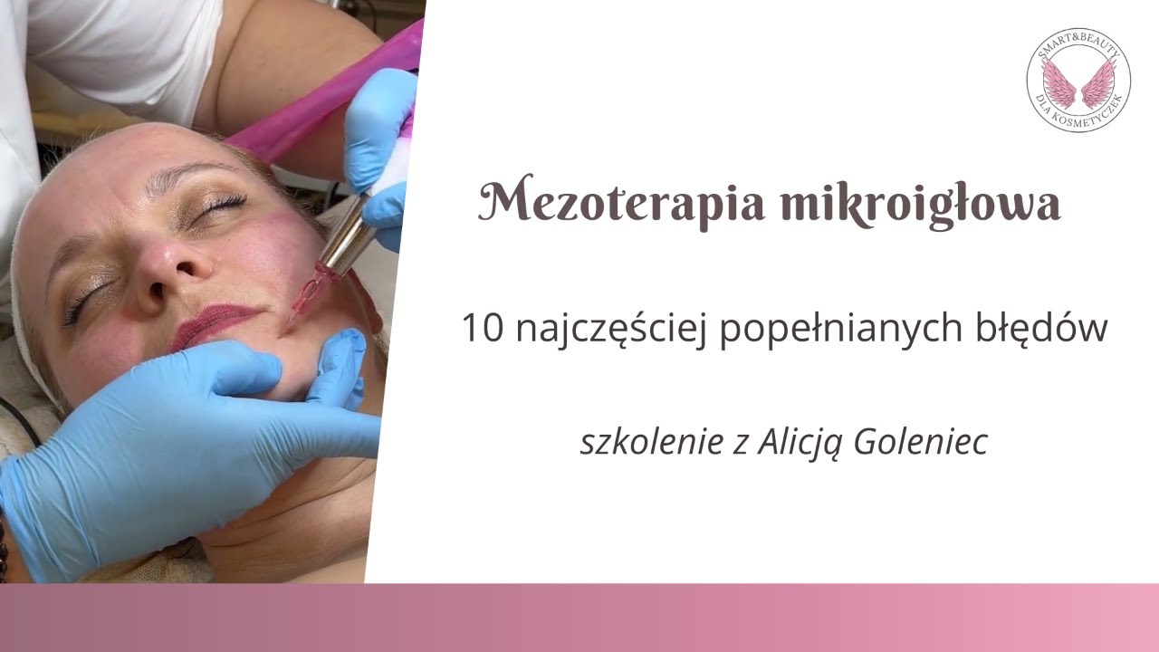 10 błędów podczas zabiegu mezoterapii mikroigłowej
