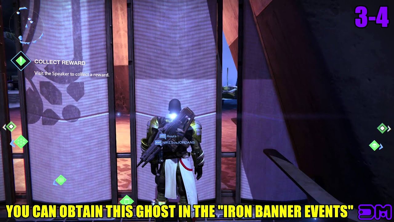 DESTINY - All Tower, Hidden Dead Ghost, Grimoire Card locations