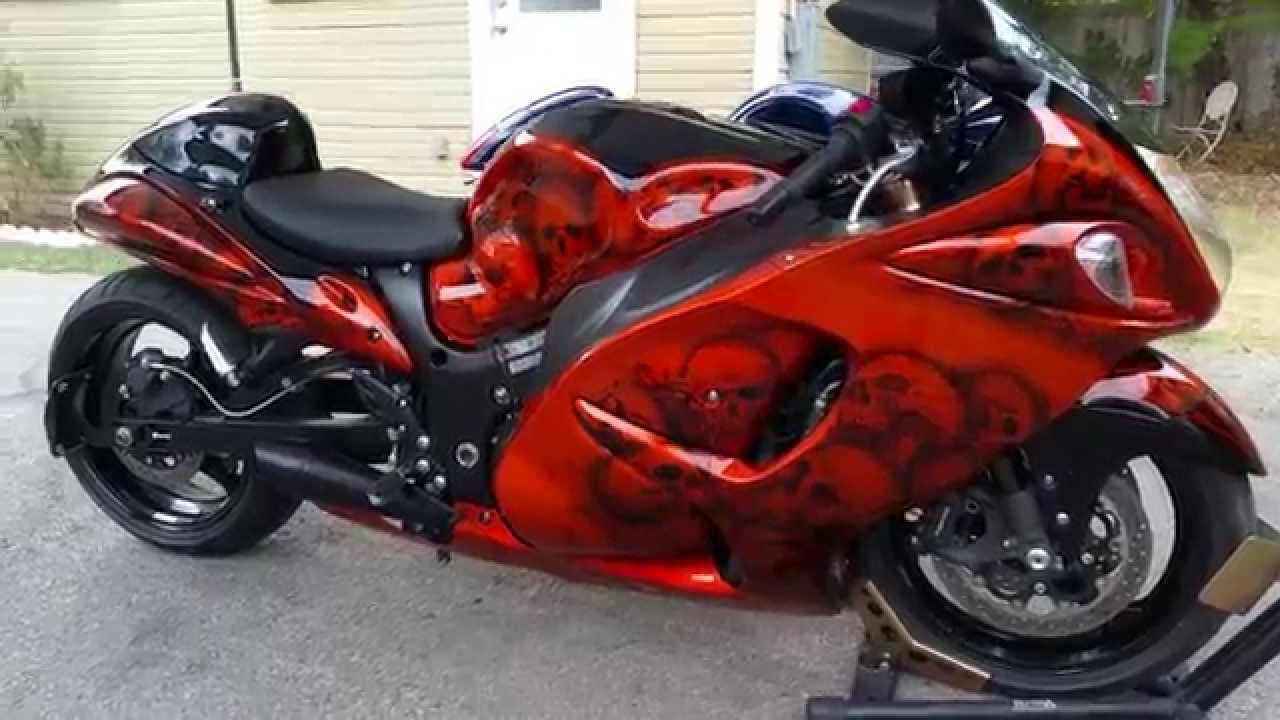 2008 - 2015 GSXR 1300 Hayabusa  Shorty  RLS  Exhaust Rage Series