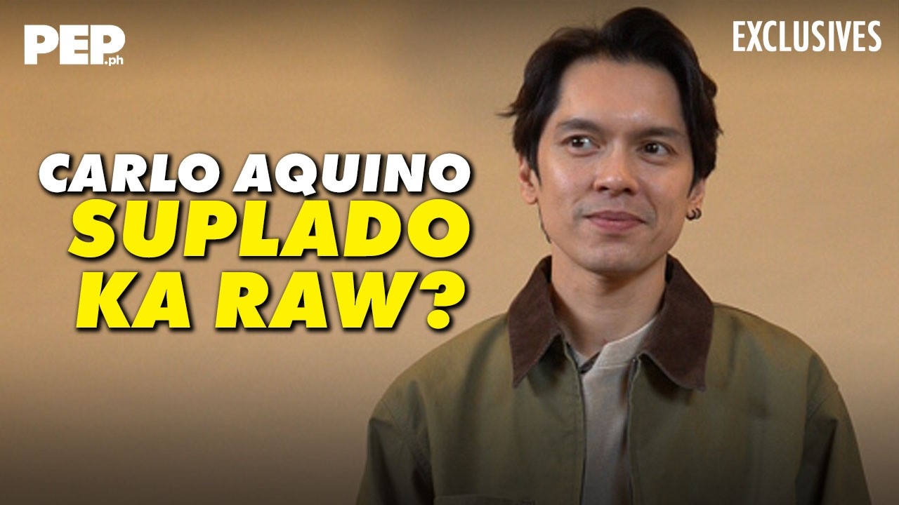 Carlo Aquino totoo bang suplado? | PEP Exclusives