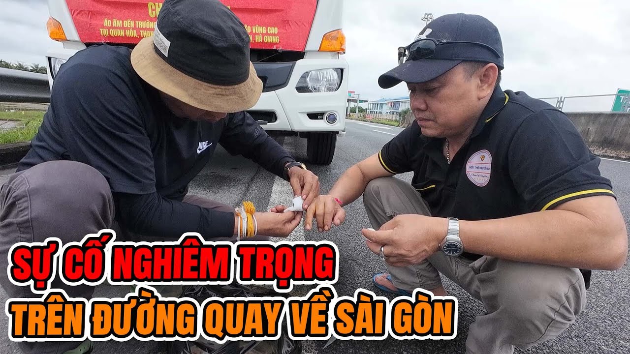 Sơn vé số gặp sự cố nghiêm trọng, đường về Sài Gòn không kém gian nan của thầy trò 8 Sang