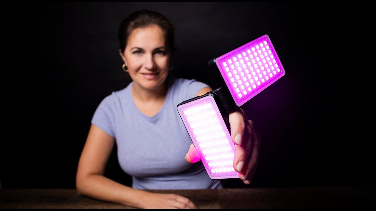 Budget FOLDABLE VIDEO RGB light VITOPAL R20 Full Review