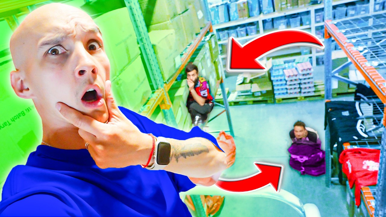 SCHOVKA V OBŘ&Iacute;M TARY SHOP SKLADĚ! | CO SE ZNIČILO?! 