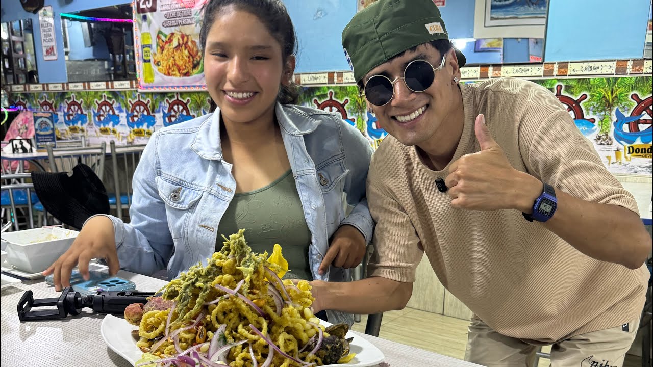 CEVICHE PERUANO: Probando la MEJOR Leche de Tigre en Chaclacayo (Donde Yona)