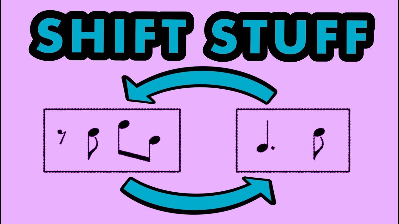 Sibelius Shift Notes