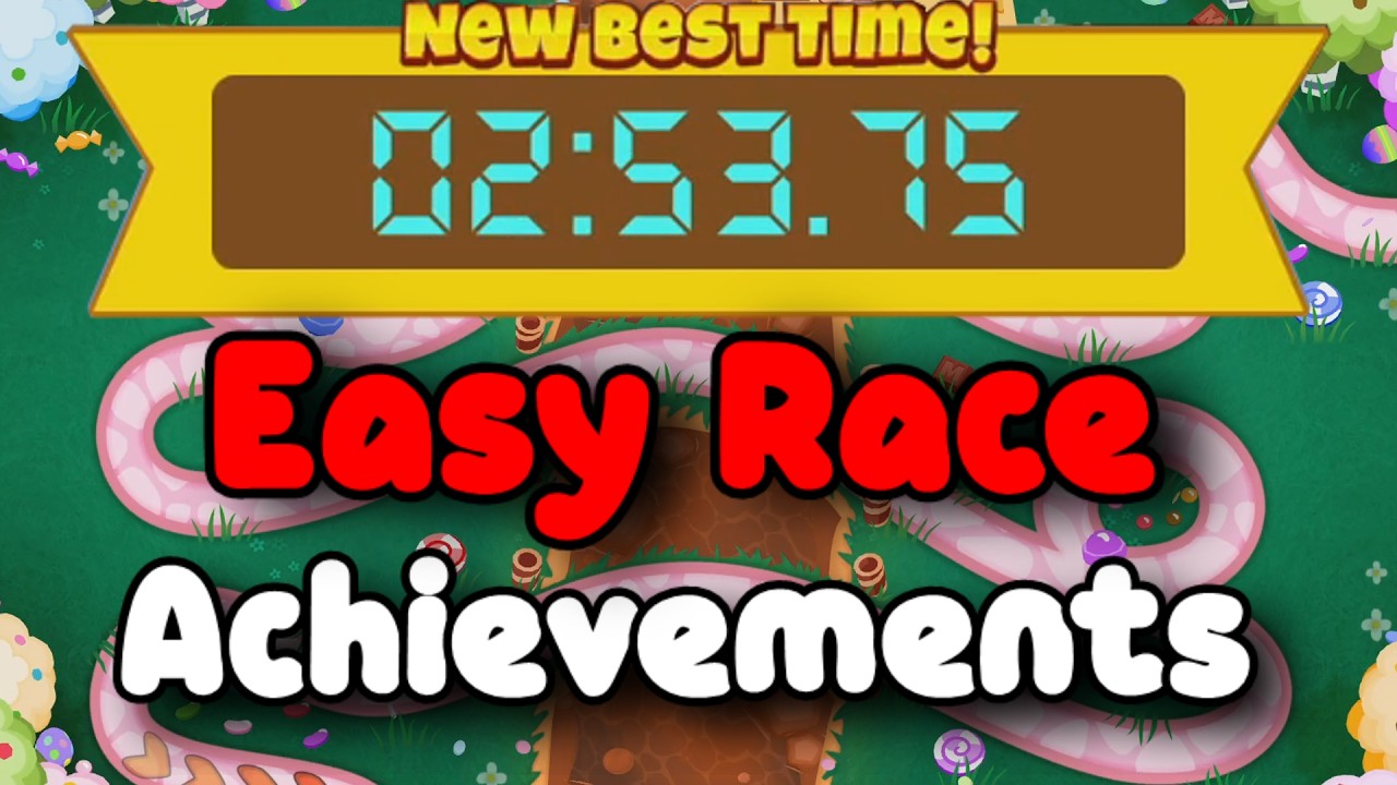 BTD6 Race Mobile Friendly Tutorial 📱 Minimum Monkey Knowledge 📱 Tough Candy