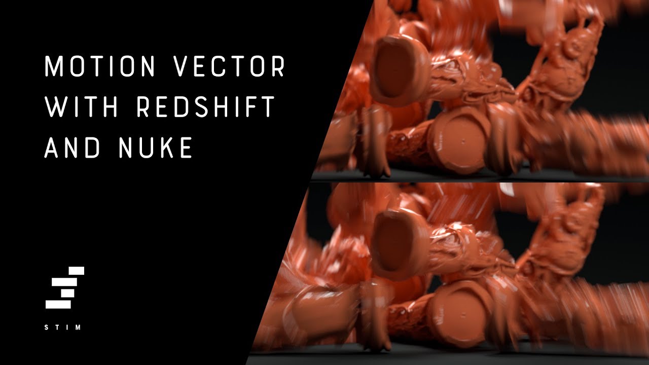 Motion Vector with redshift and Nuke