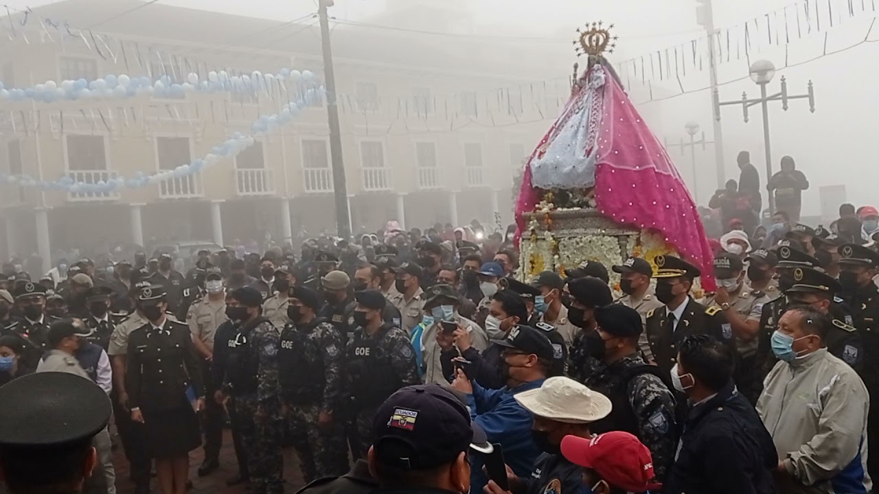 Llegada de la virgen del cisne a su santuario en el cisne 2021 Boli Producciones