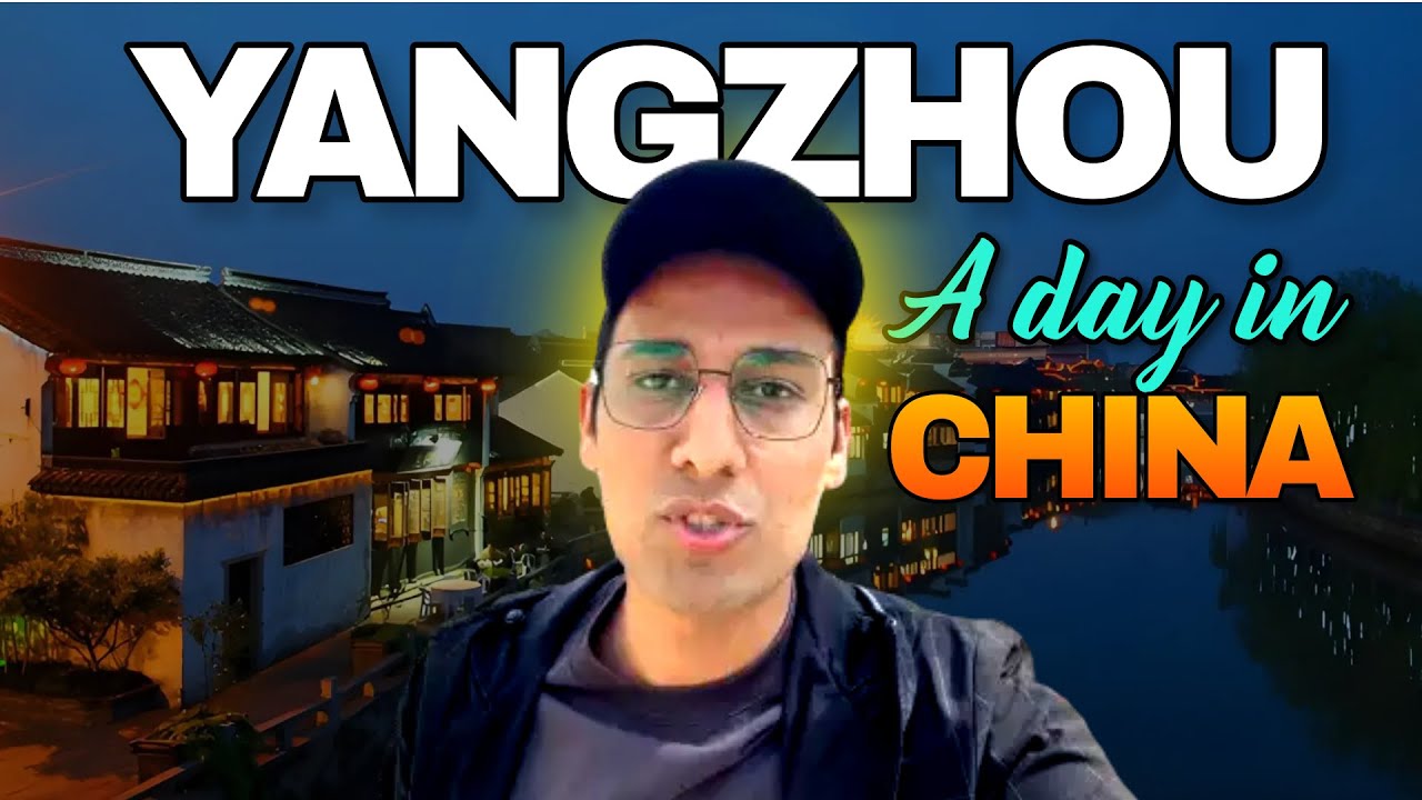 China Beautiful City Yangzhou China || Life in China || Travel in China
