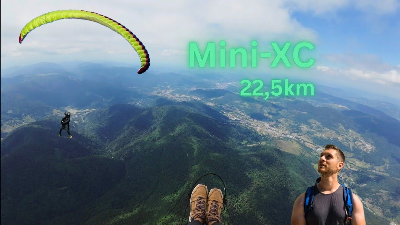 Mini-XC Flug | 22,5 km Paragliding Streckenflug