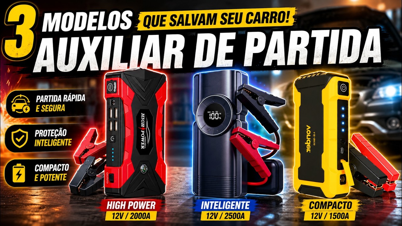 QUAL O MELHOR AUXILIAR DE PARTIDA ? VEJA OS MELHORES  CUSTO BENEFÍCIO DE 2025  ORIGINAL