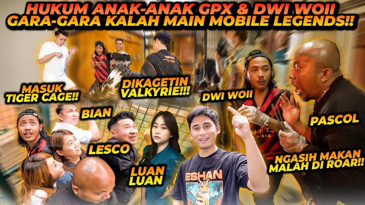 GPX + DWIWOI KETAR KETIR DIUJI MENTAL SAMA ESHAN JINORA VALKYRIE ! SEMUA KENA MENTAL !!