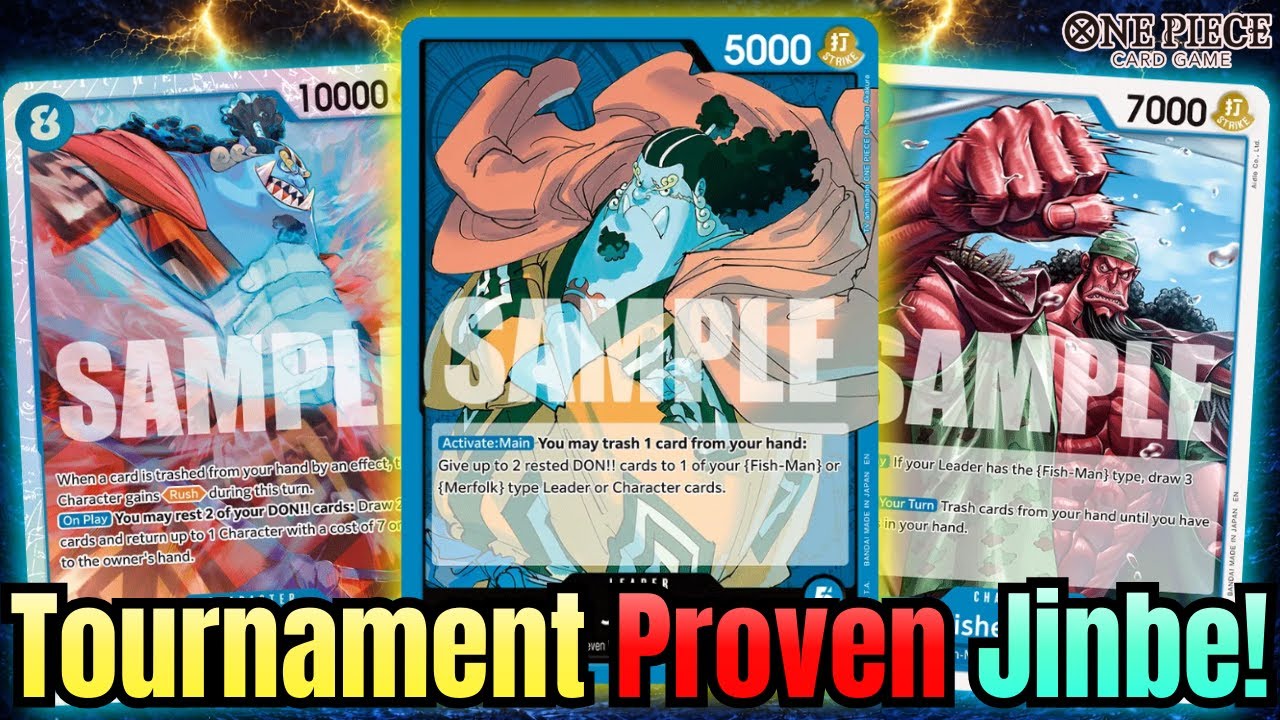 This Jinbe list got me 2:nd place in a Chinoize cup! Jinbe deck profile + gameplay!