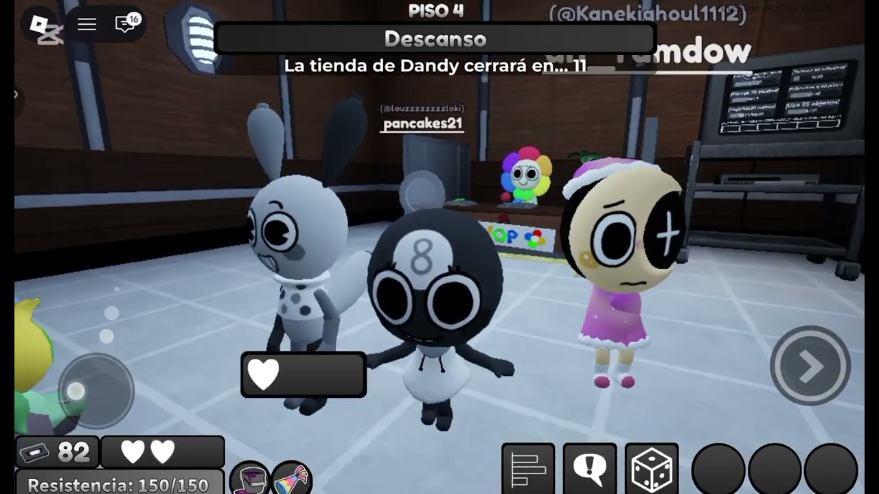 Jugando dandy's world
