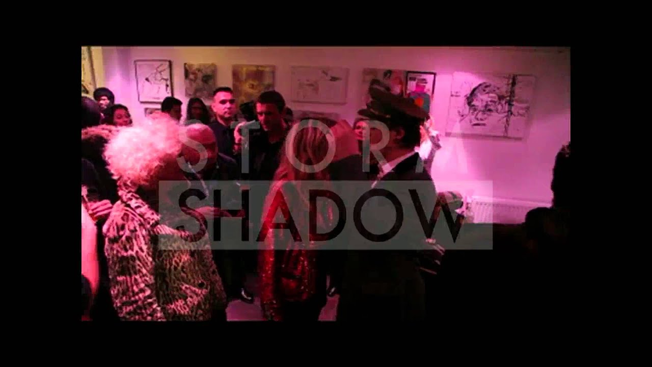 Pete Doherty DRINKING MUCH ? at art exhibition launch party in Paris