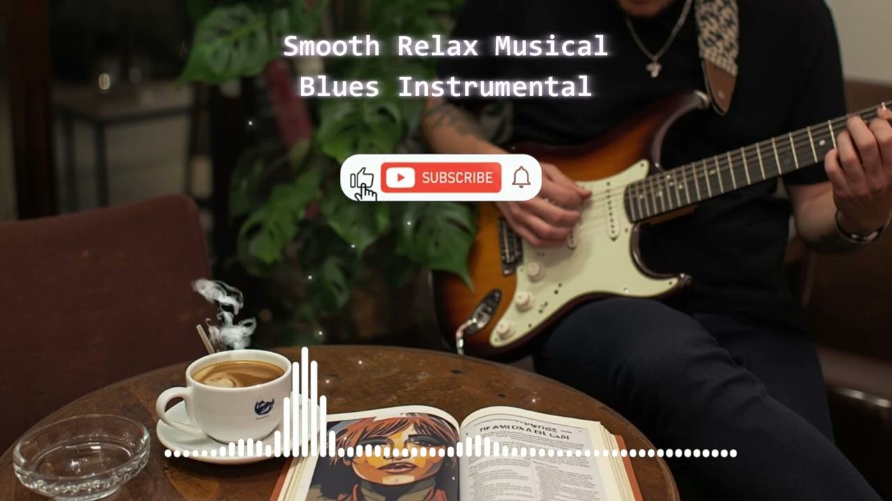 Groovy Blues Song - Instrumental Guitar Music - 1 Hour