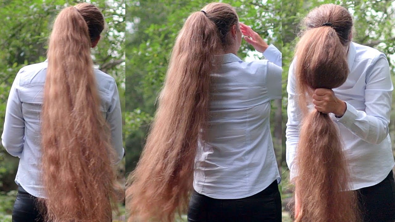 RealRapunzels | Massive Ponytails in Nature (preview)