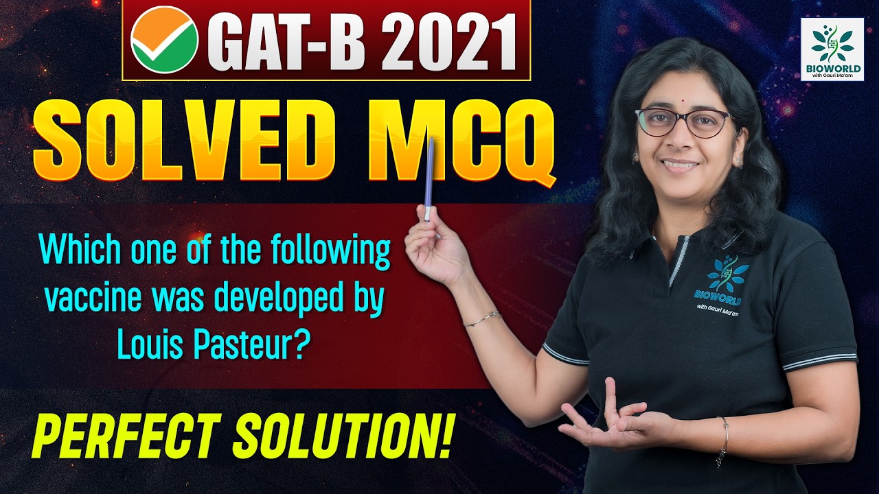 GAT B 2021 | Solved MCQ | Solving Questions with Gauri ma&rsquo;am