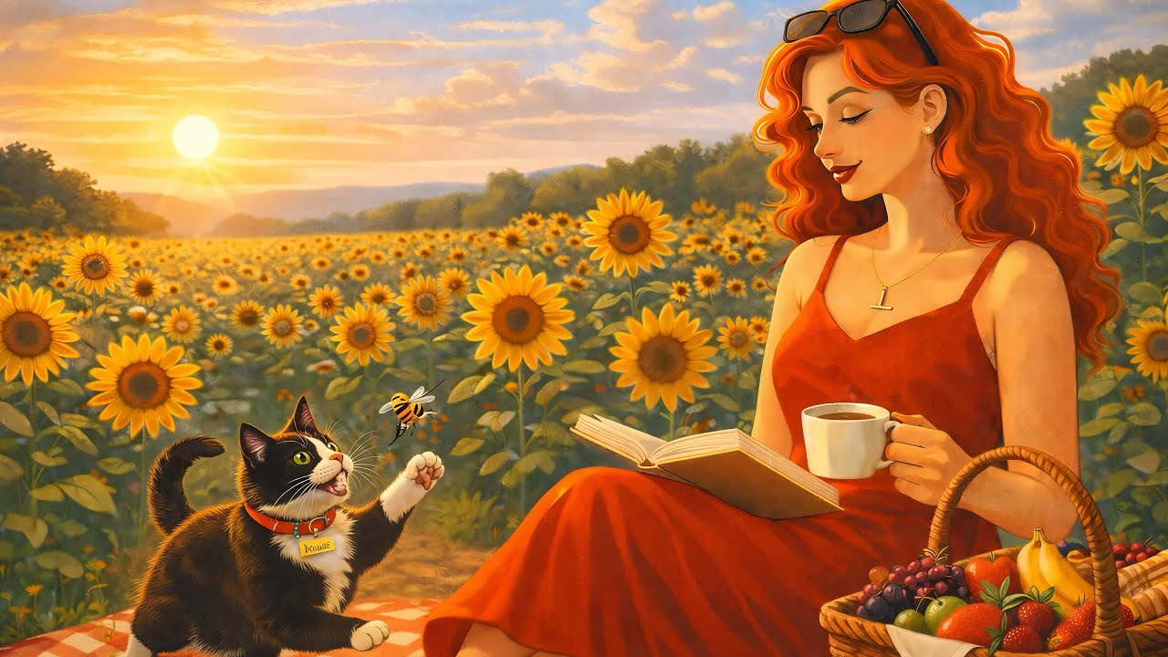 Happy Morning Jazz 🌻 | Light Bossa & Soft Swing for Coffee & Good Vibes