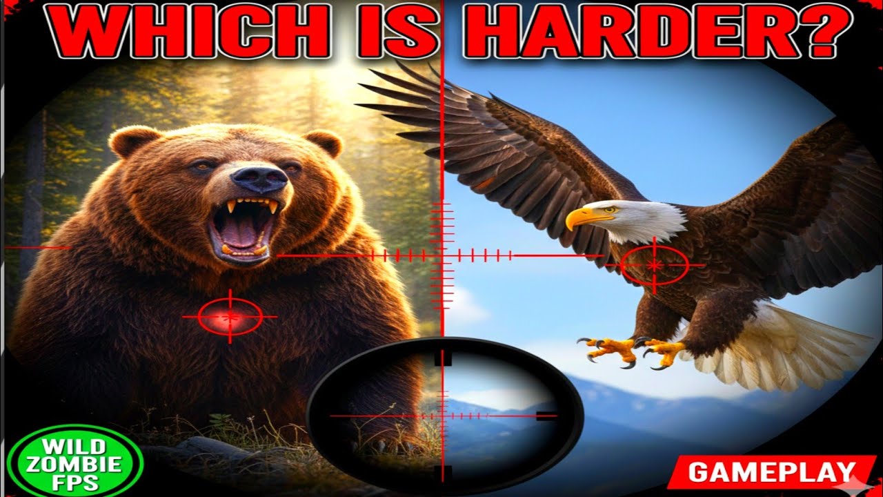 ONE SHOT, ONE KILL! 🎯 Sniper Hunting: Bear, Deer & Eagle