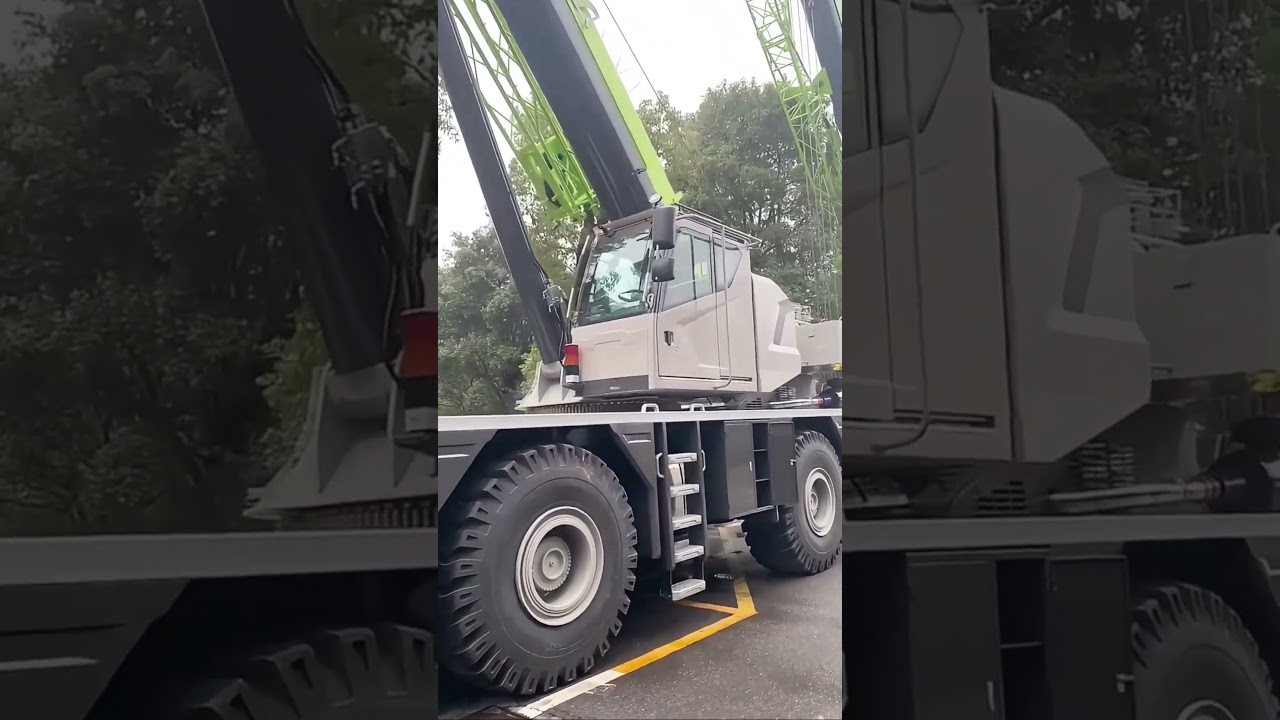 ZOOMLION pough terrain crane zrt1100d553 Exportado para o mercado europeu #Guindaste  #Cranetruck